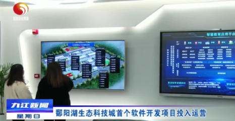 鄱陽湖生態科技城首個軟件開發項目投入運營，助力江西企業數字化轉型